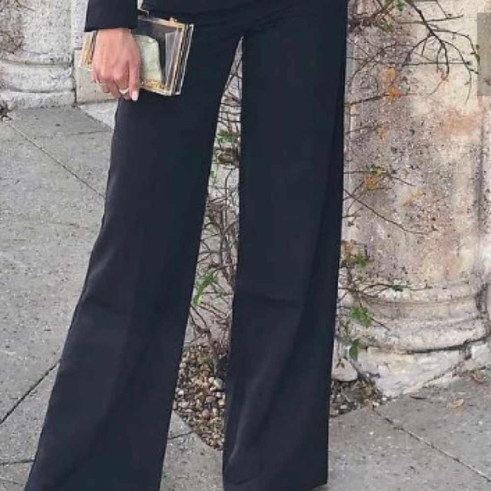 JHENE WIDE LEG SUIT PANTS